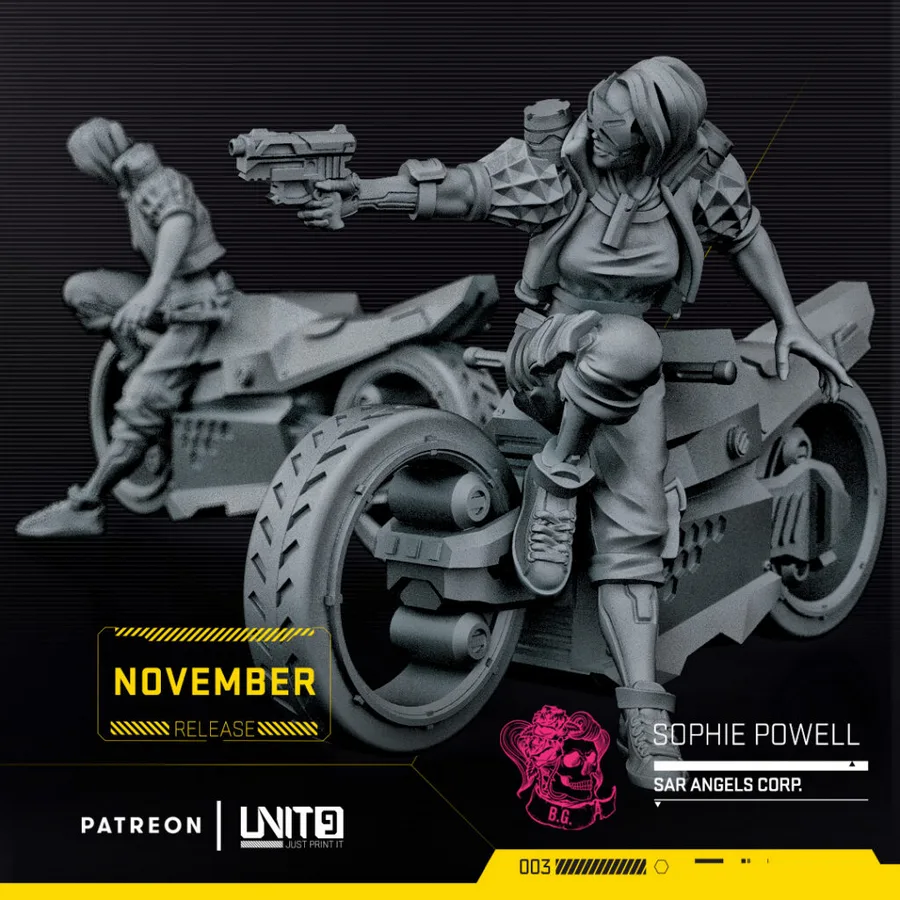 Sophie Powell 3D printable STL model