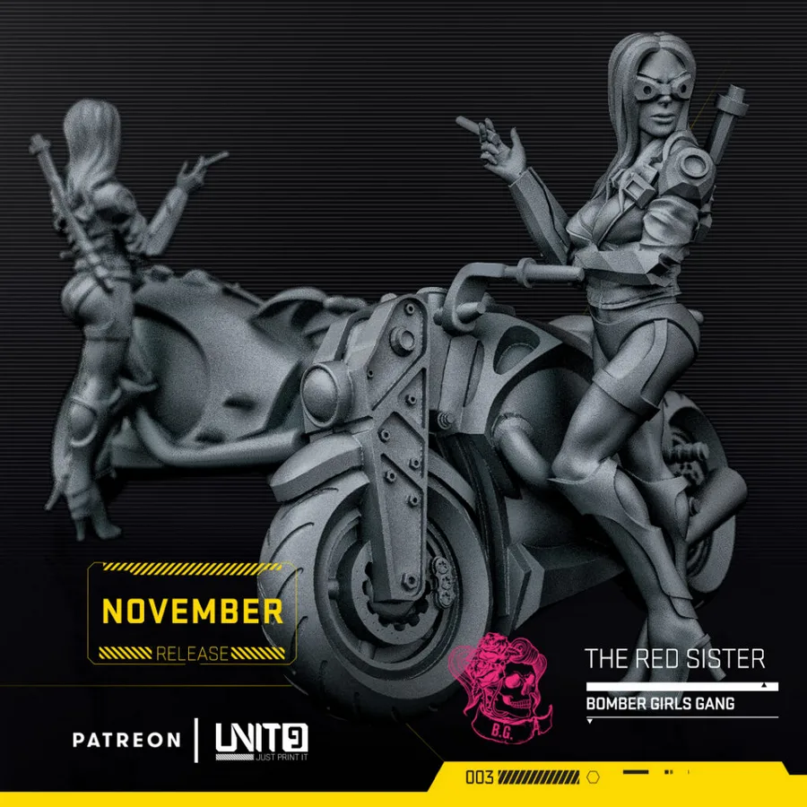 The Red Sister 3D printable STL model