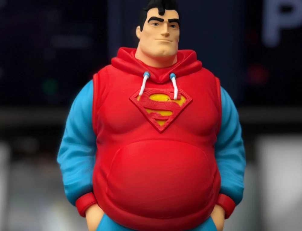 Urban Superfatman — Batman (Parody) 3D printable STL model