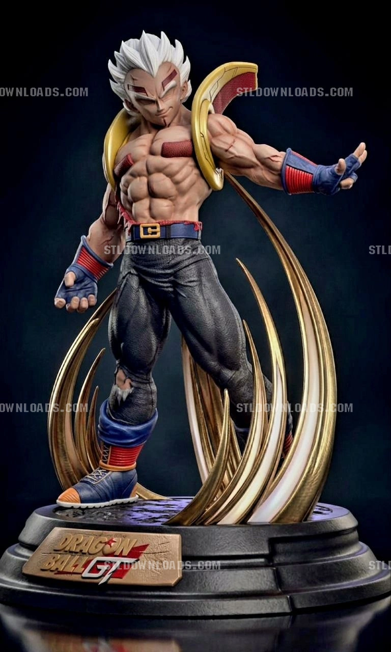 Vegeta Baby — Dragon Ball GT 3D printable STL model