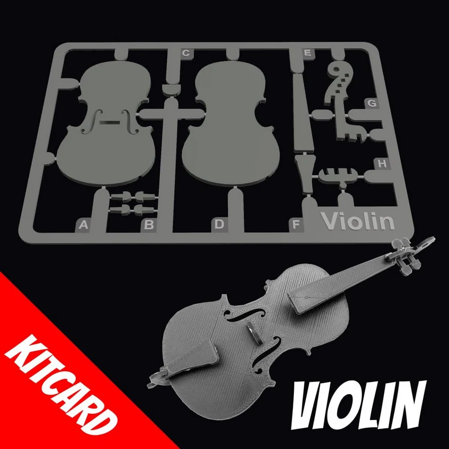Violon 3D printable STL model