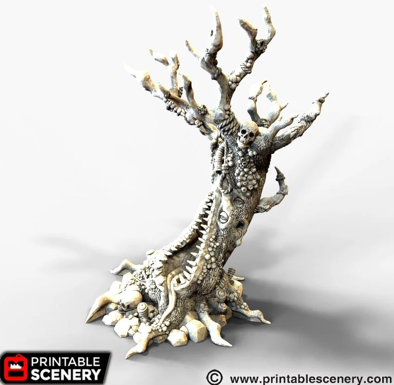 Vomiting Tree 3D printable STL model