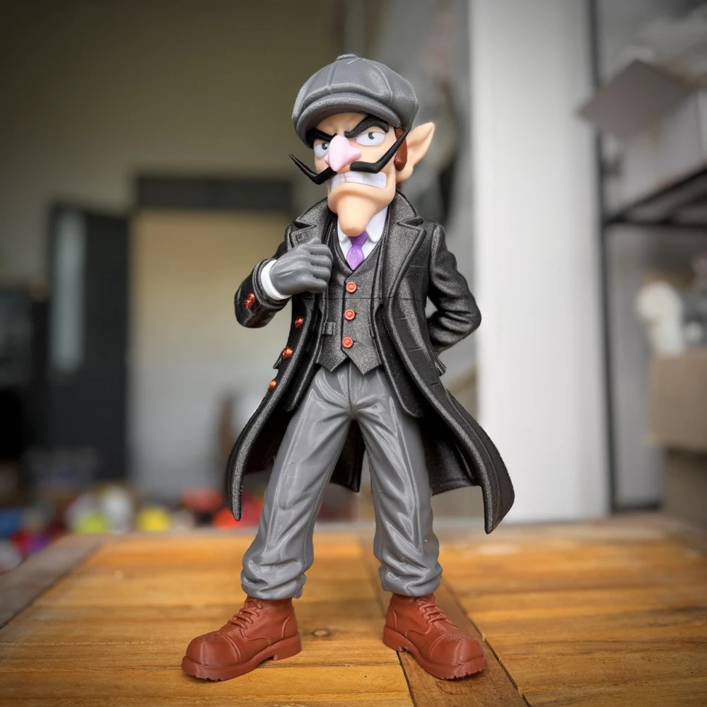 Waluigi (Peaky Blinders Style) — Super Mario / Peaky Blinders 3D printable STL model