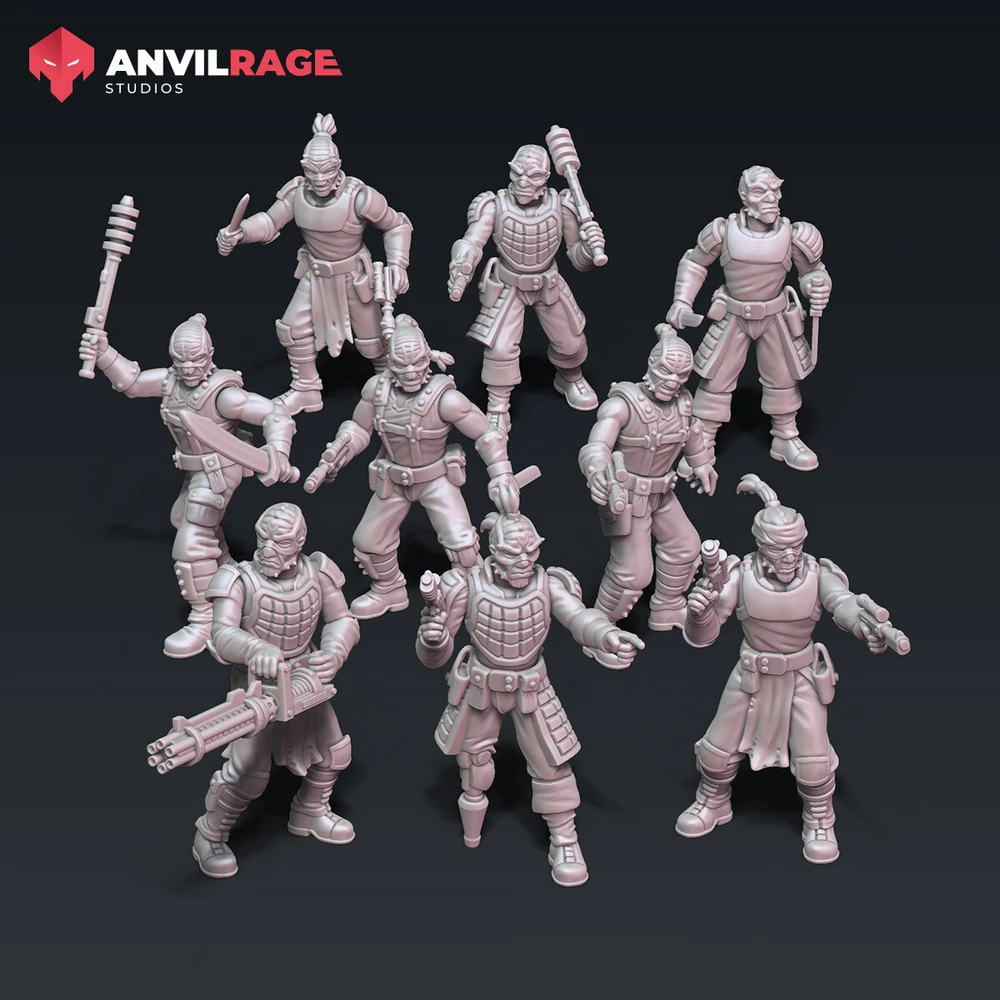 Weequay Pirates — Star Wars 3D printable STL model