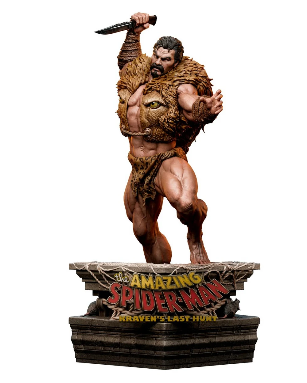 Kraven Sculpture — Marvel / Spider-Man 3D printable STL model