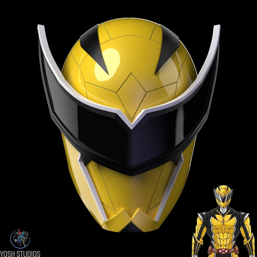 Wolverine Power Ranger Mask — Marvel / Power Rangers 3D printable STL model