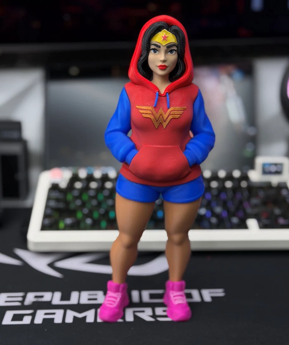 Wonder Woman — DC Comics 3D printable STL model