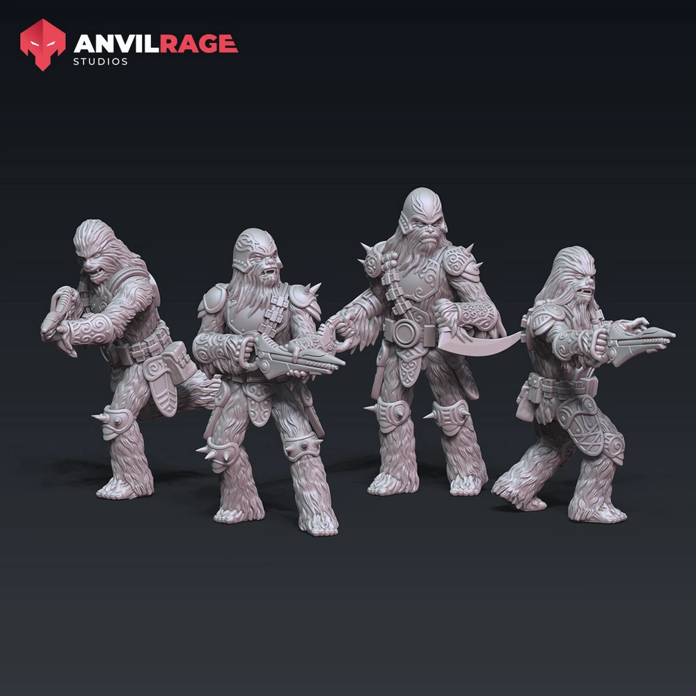 Wookiee Squad Ranged — Star Wars 3D printable STL model