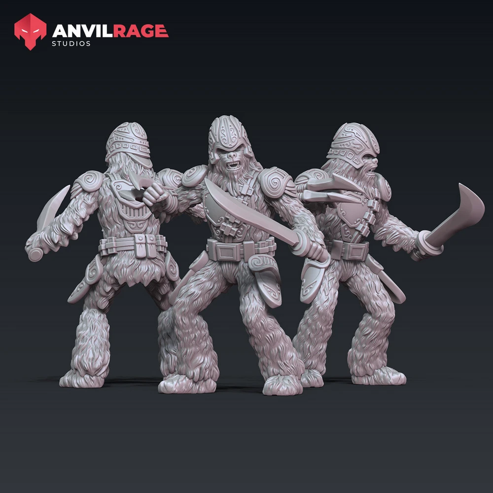 Wookiee Warrior — Star Wars 3D printable STL model