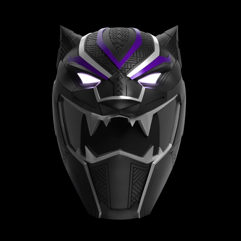 Black Panther Ranger — Marvel / Power Rangers 3D printable STL model
