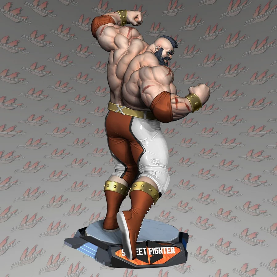 Zangief – Street Fighter 3D printable STL model