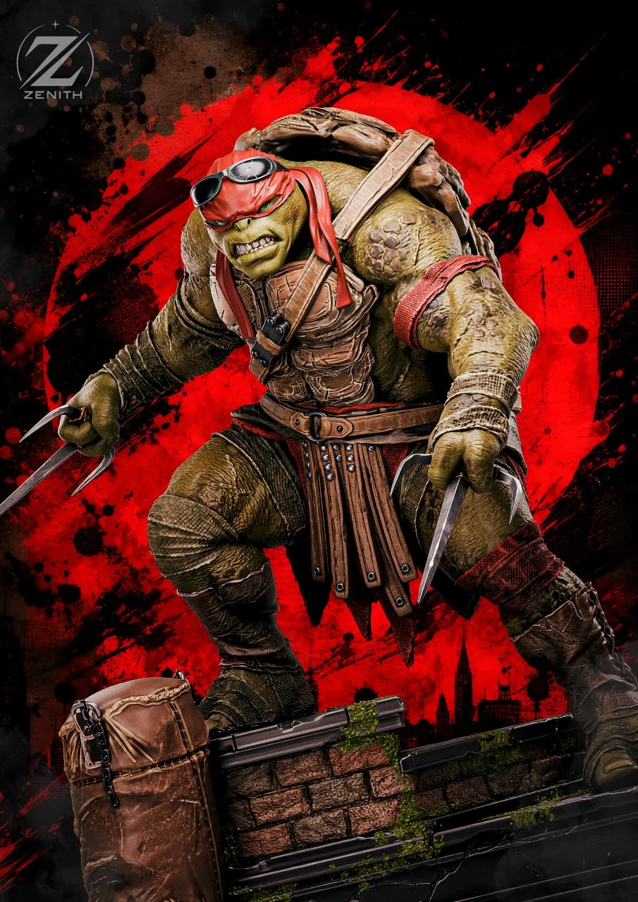 Rafael — Teenage Mutant Ninja Turtles 3D printable STL model