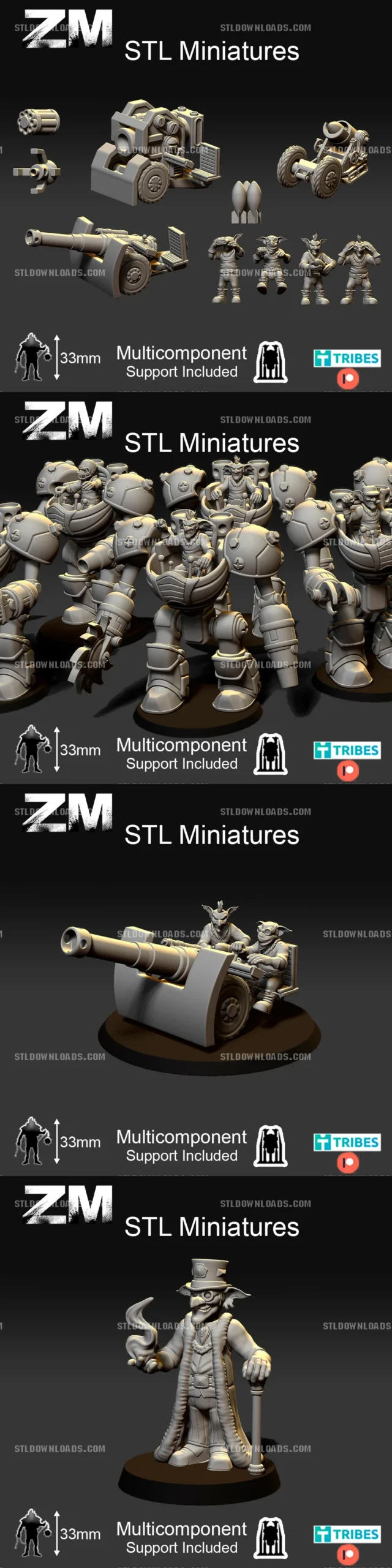 ZM - October 2025 — Historical / Fantasy 3D printable STL model
