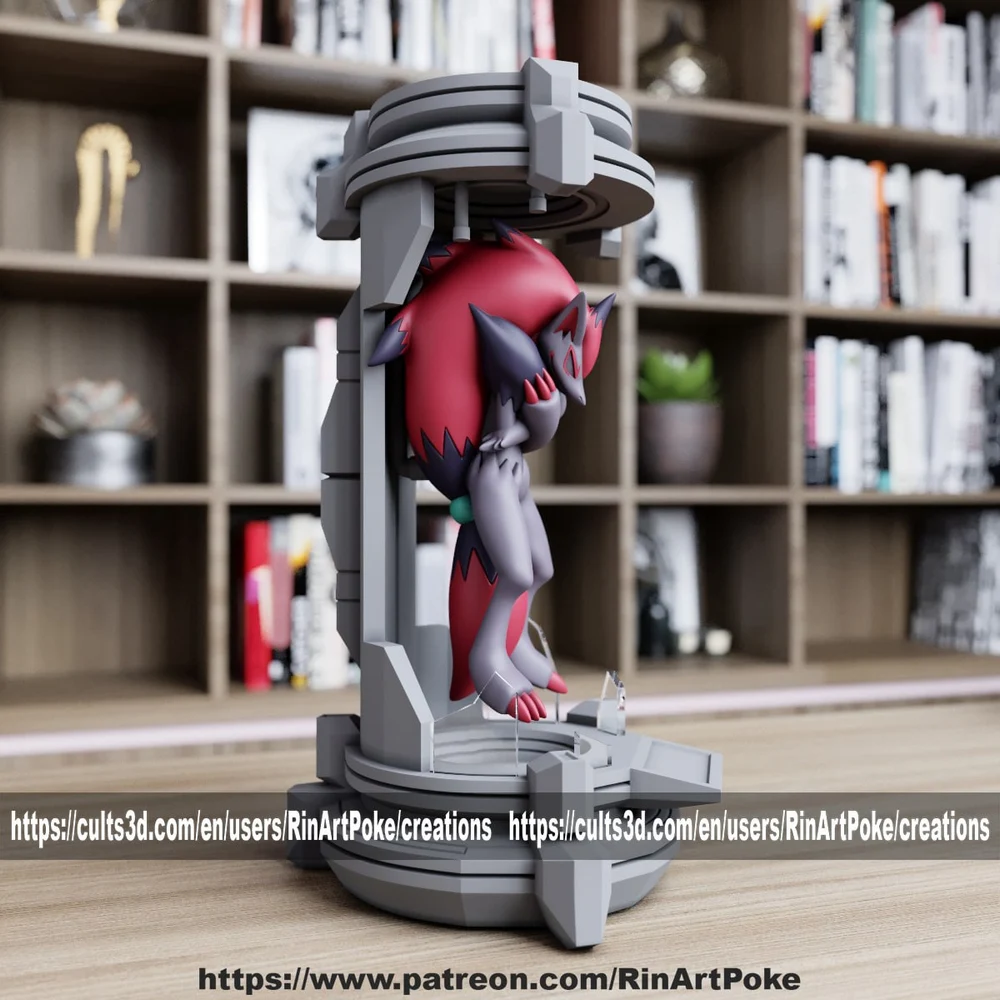 Zoroark — Pokémon 3D printable STL model