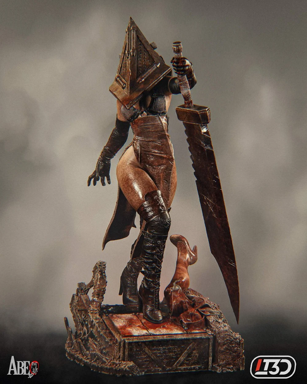 Pyramid Head — Silent Hill 3D printable STL model