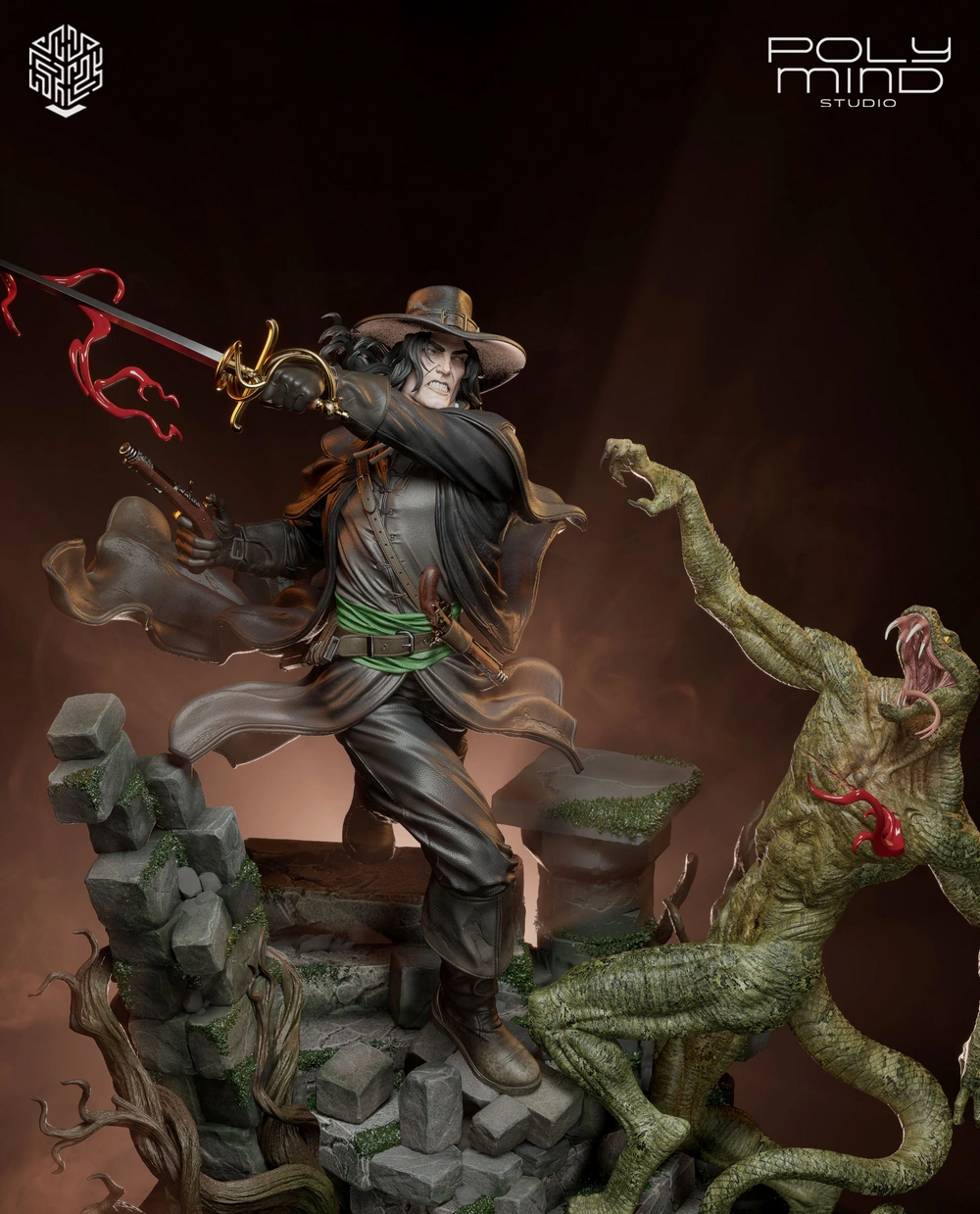 Solomon Kane — Solomon Kane 3D printable STL model
