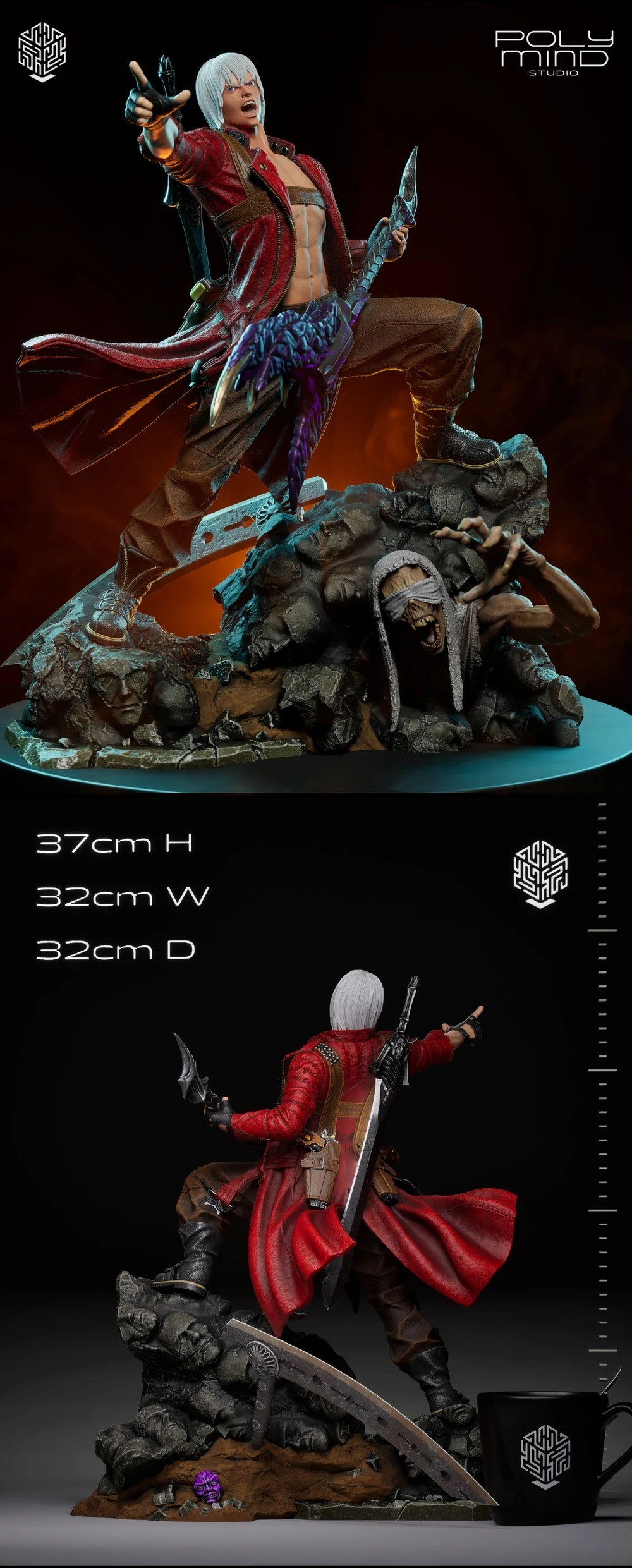 Dante — Devil May Cry 3D printable STL model