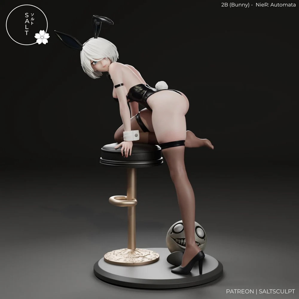 2B Maid — Nier: Automata 3D printable STL model