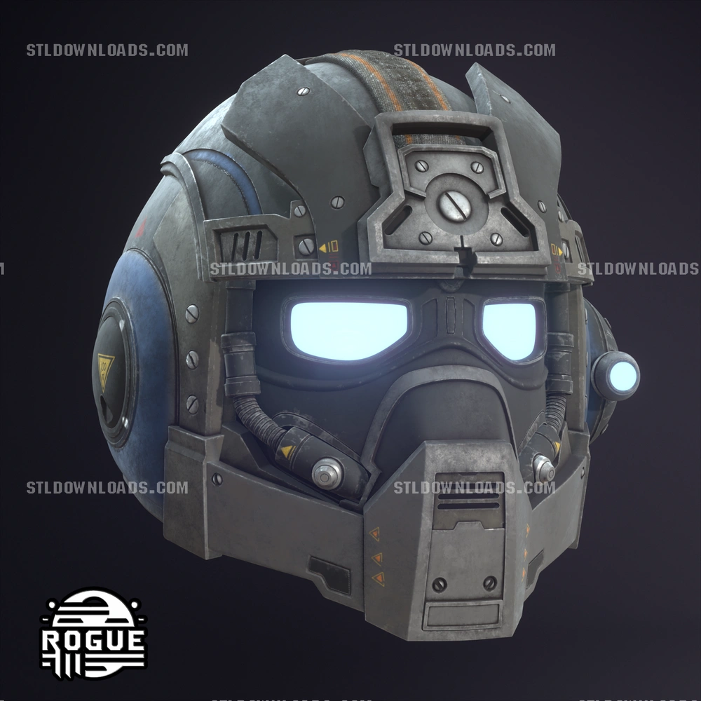 Anthony Carmine Helmet — Gears of War / Cosplay STL render Anthony Carmine Helmet — Gears of War / Cosplay 3D printable STL model