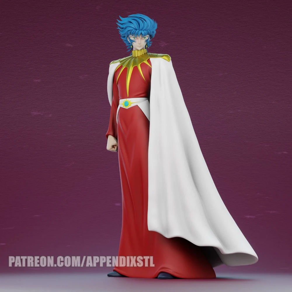 Abel — Saint Seiya 3D printable STL model