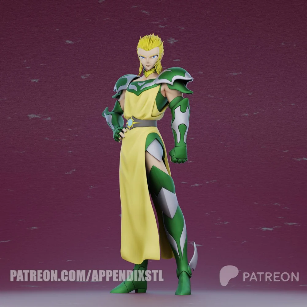 Coma Berenice — Saint Seiya 3D printable STL model