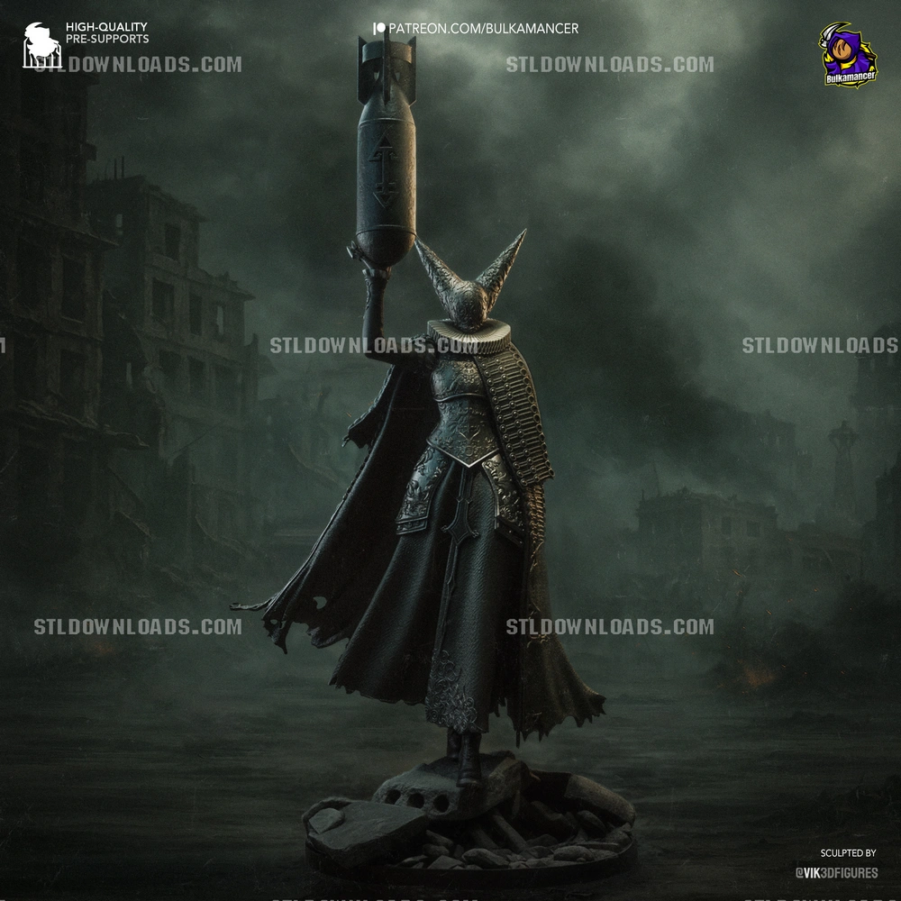 Artillery Witch — Trench Crusade 3D printable STL model