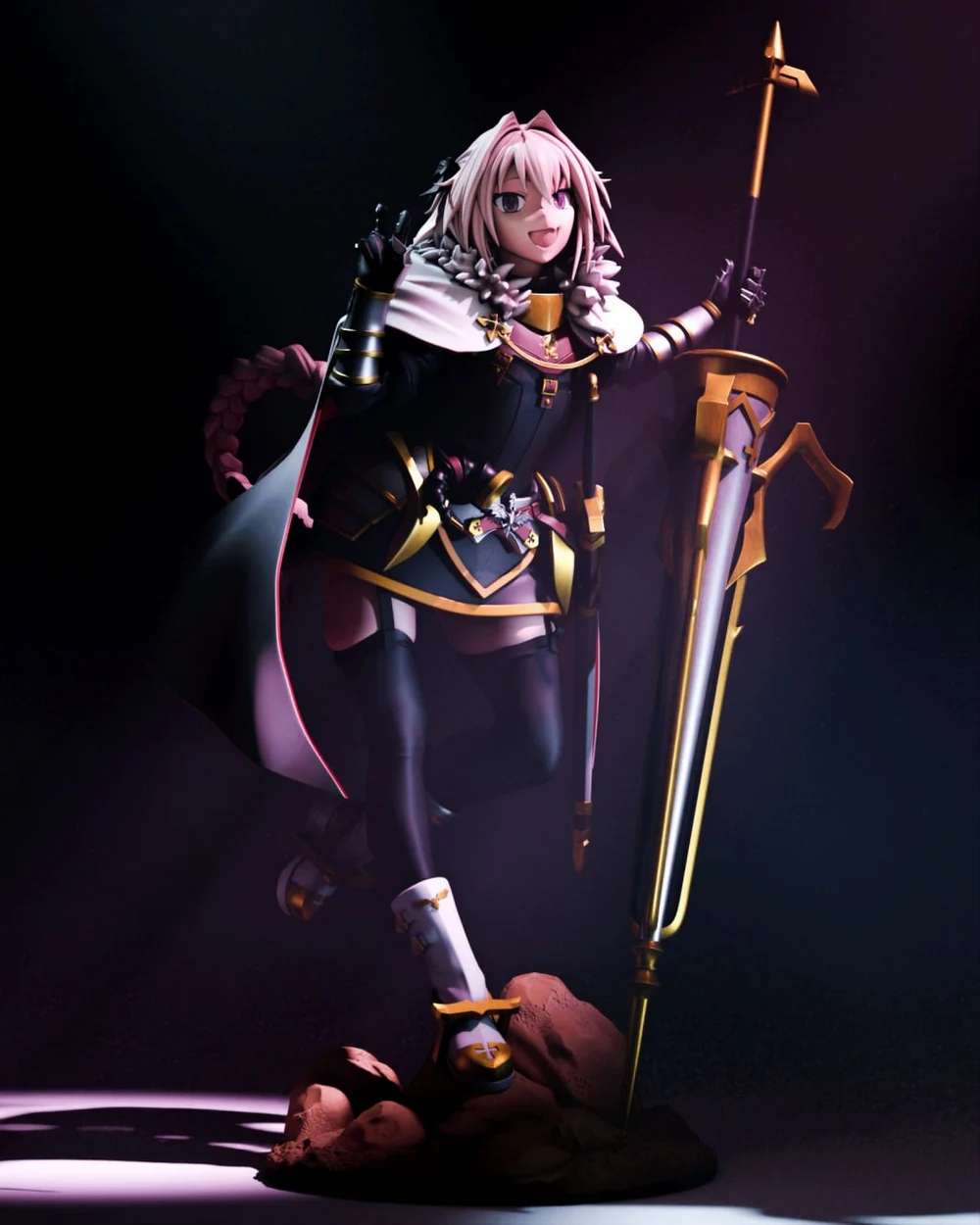 Astolfo — Fate Series 3D printable STL model