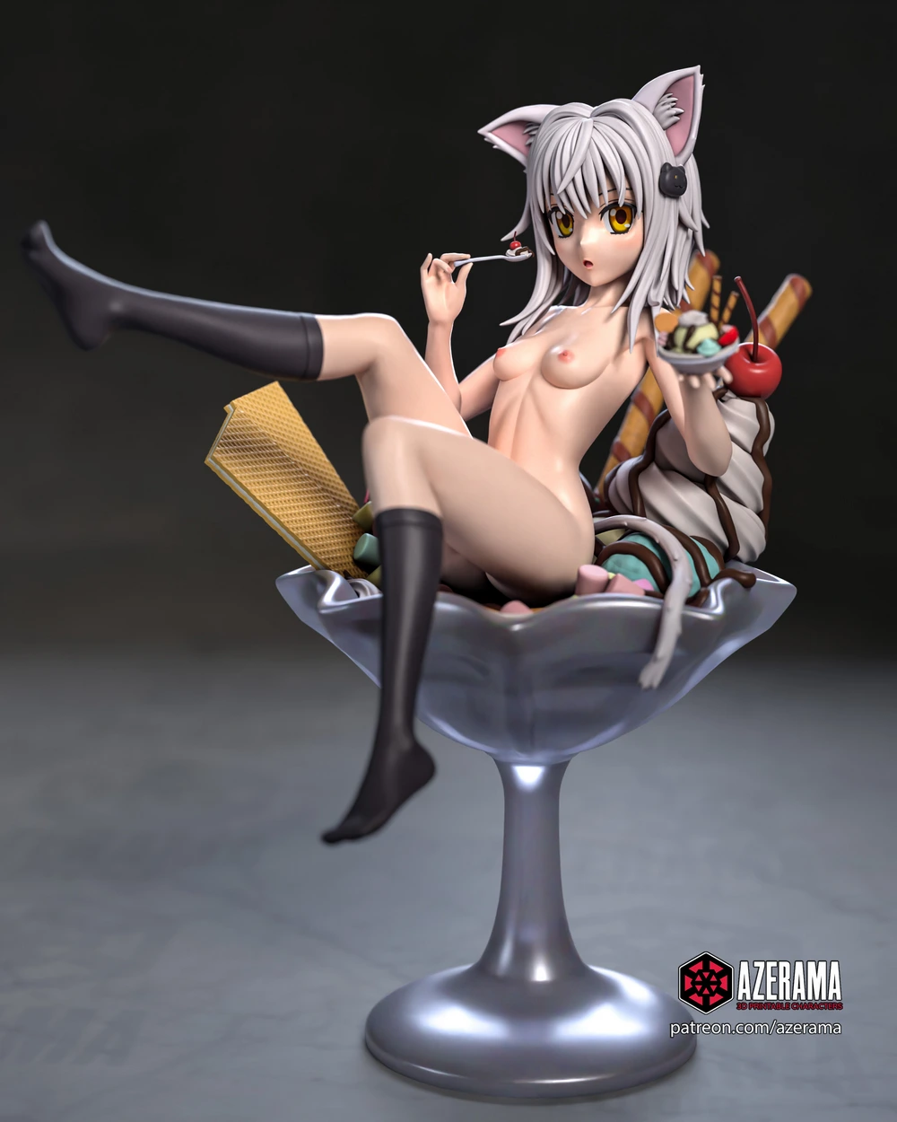 Koneko Toujou — High School DxD 3D printable STL model