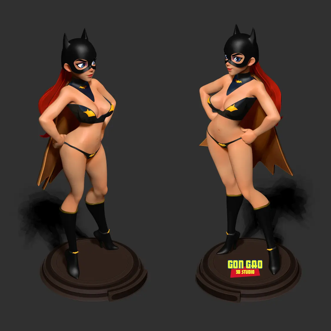 Batgirl Midnight Muse — DC Comics 3D printable STL model
