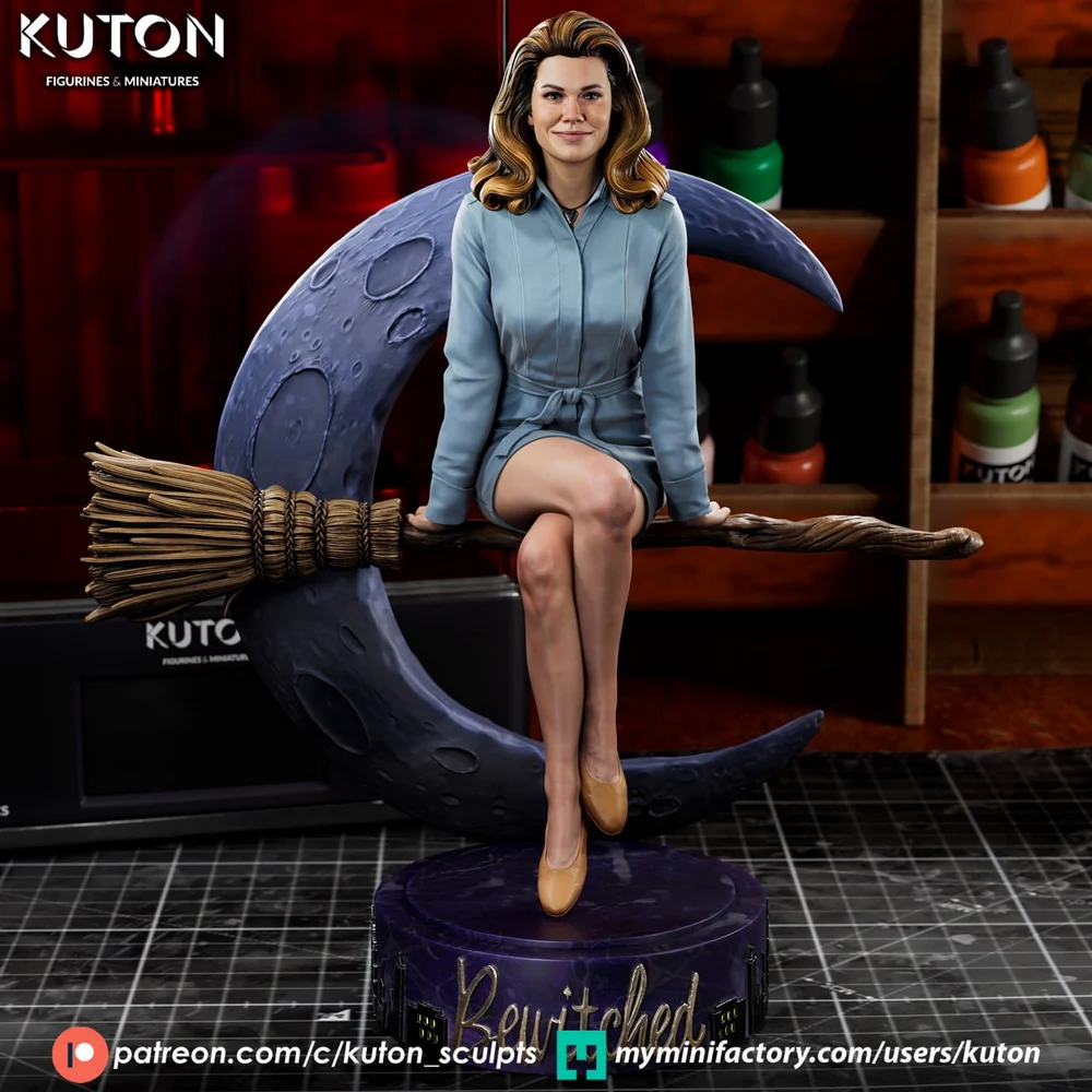 Bewitched STL render Bewitched 3D printable STL model