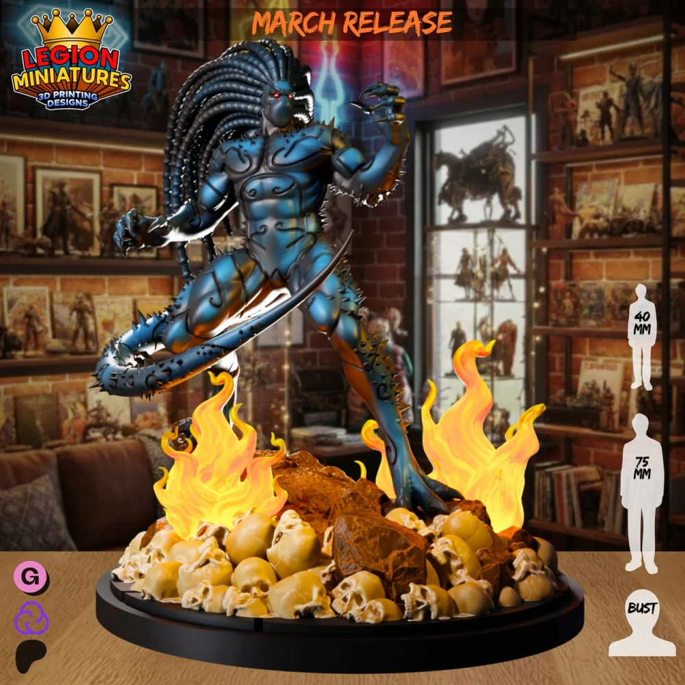 Blackheart — Marvel 3D printable STL model
