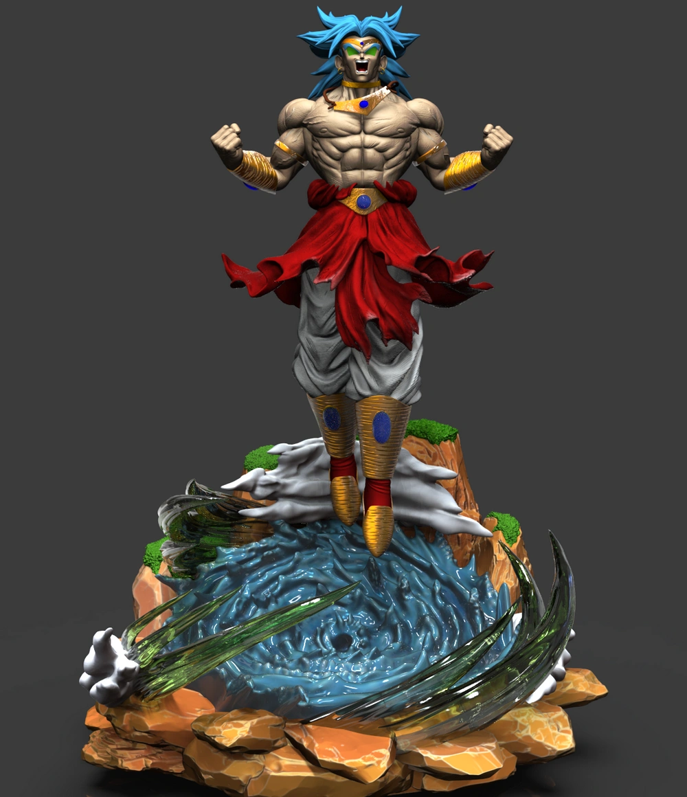 Broly Lea — Dragon Ball Z 3D printable STL model