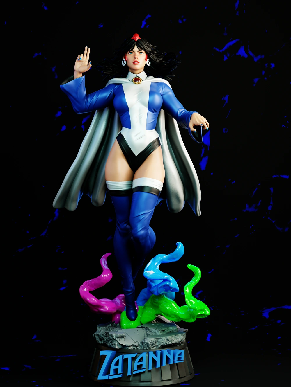 Zatanna — DC Comics 3D printable STL model