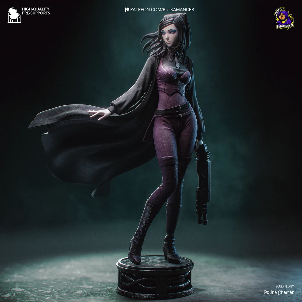 Re-L — Ergo Proxy STL render Re-L — Ergo Proxy 3D printable STL model
