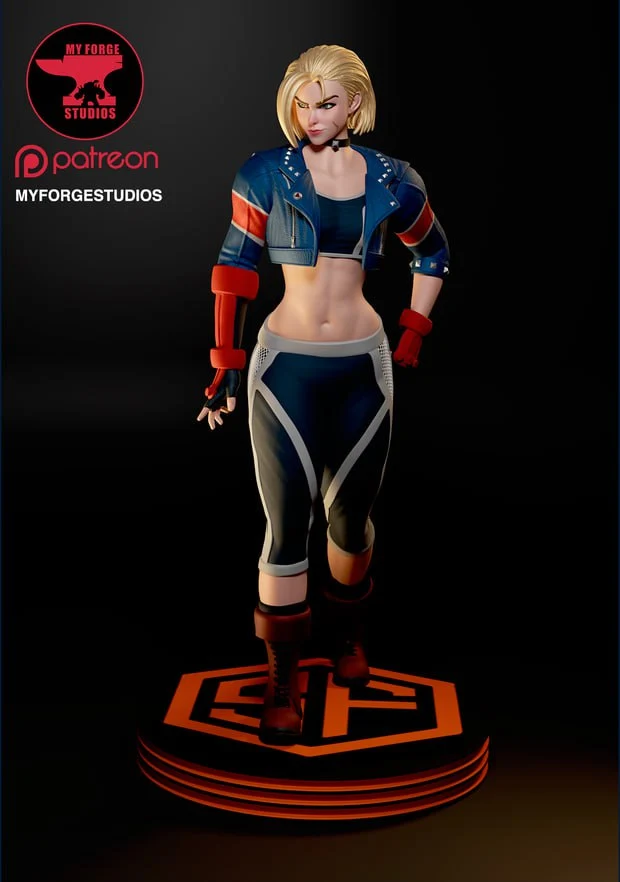 Cammy — Street Fighter 3D printable STL model