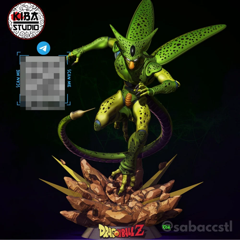 Cell — Dragon Ball Z 3D printable STL model