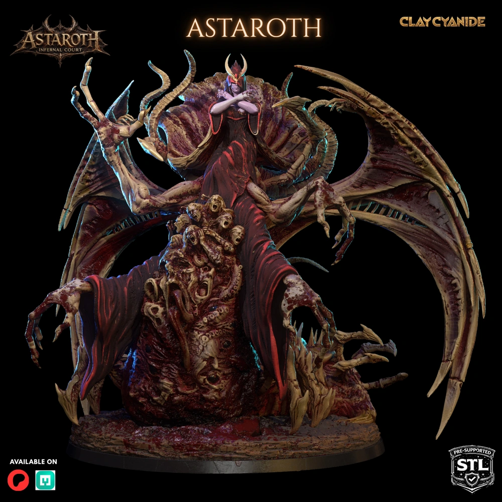 Clay Cyanide Miniatures — May 2026 3D printable STL model