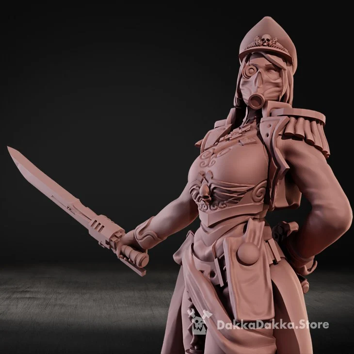 Commissar — Warhammer 40,000 3D printable STL model