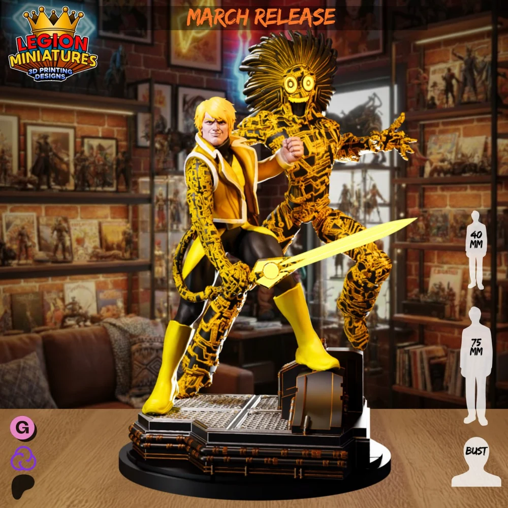 Cypher — X-Men 3D printable STL model