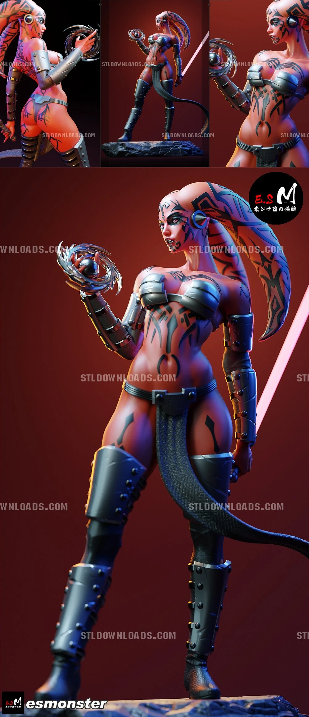 Darth Talon — Star Wars 3D printable STL model