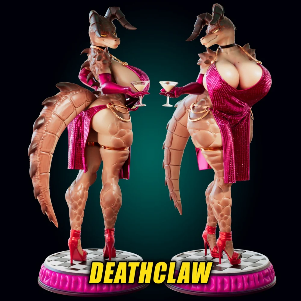 Deathclaw — Fallout 3D printable STL model