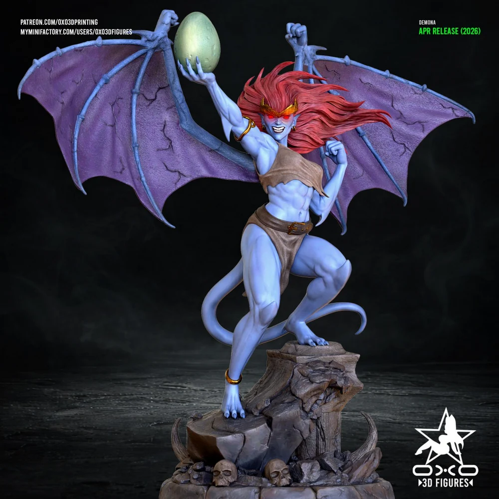 Demona — Gargoyles 3D printable STL model