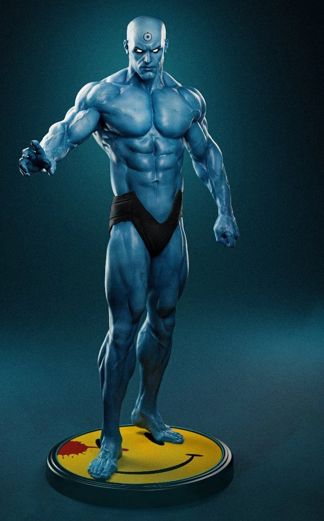 Dr. Manhattan — Watchmen / DC Comics 3D printable STL model