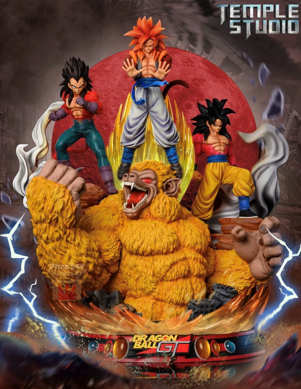 Diorama — Dragon Ball GT 3D printable STL model