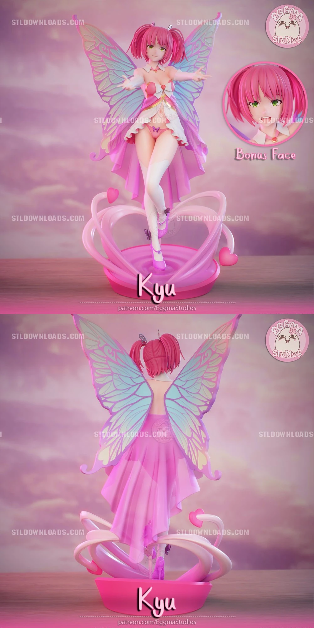 Kyu — HuniePop 3D printable STL model