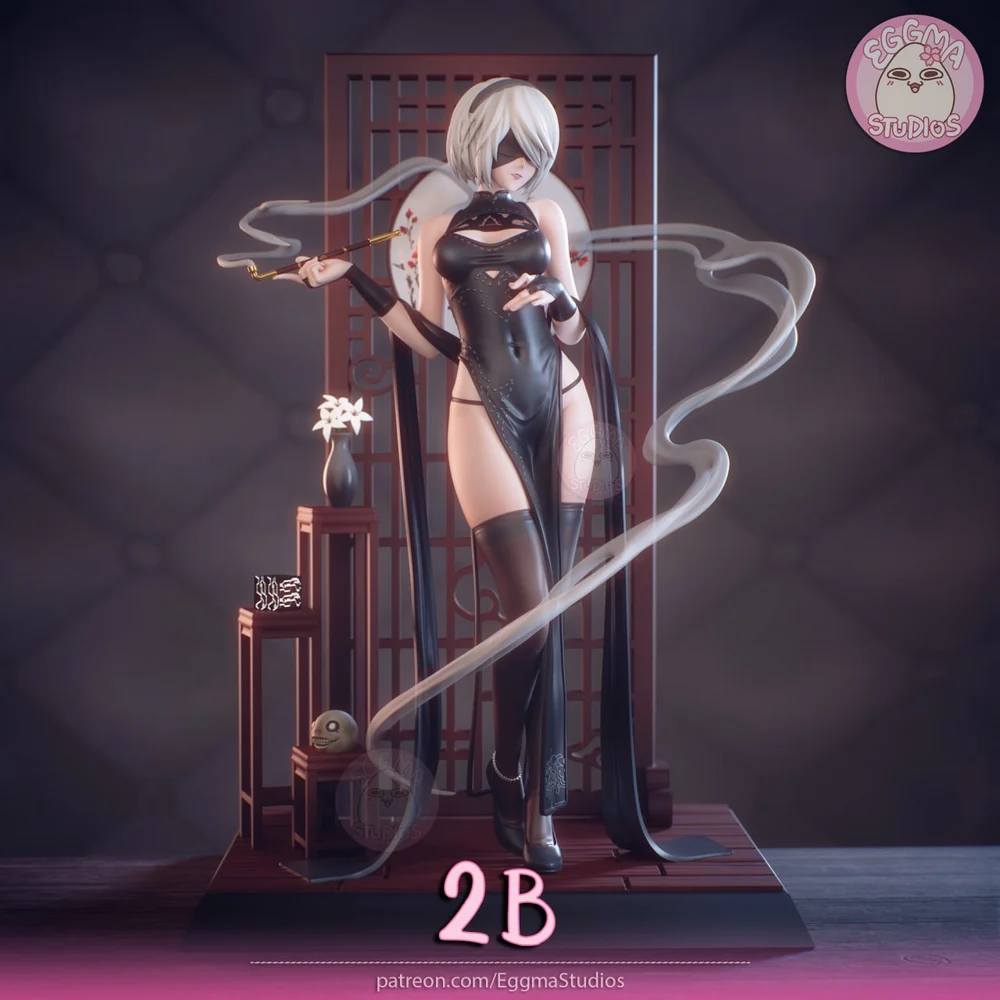 2B — NieR: Automata 3D printable STL model