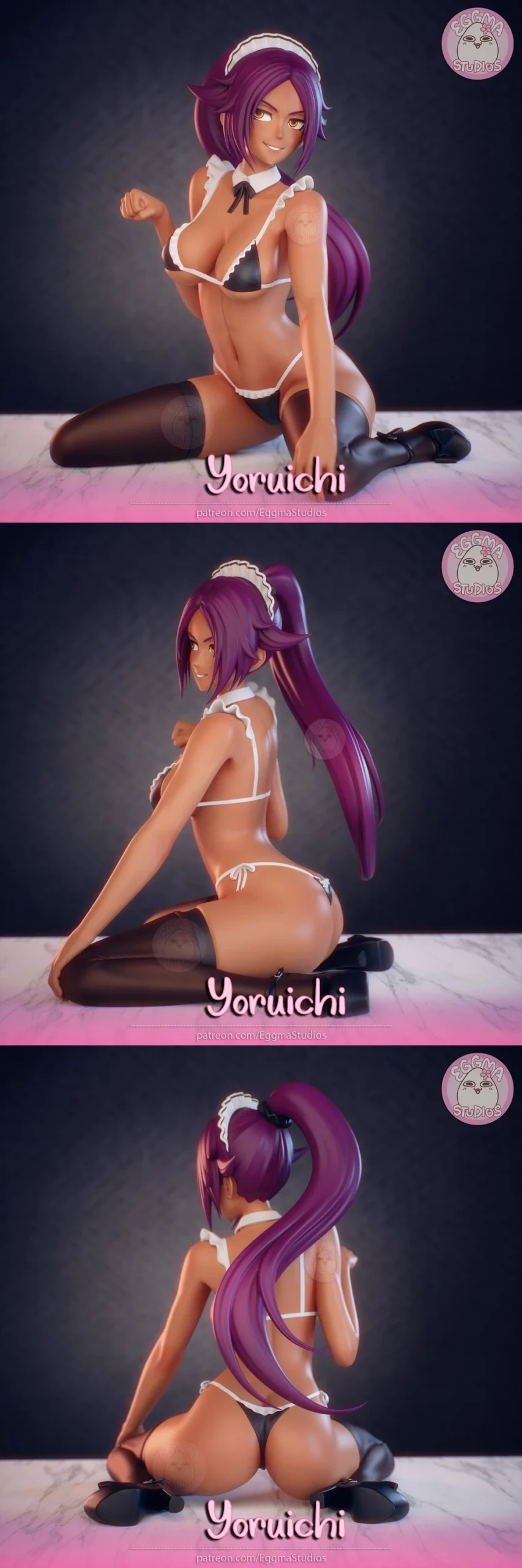 Yoruichi — Bleach 3D printable STL model