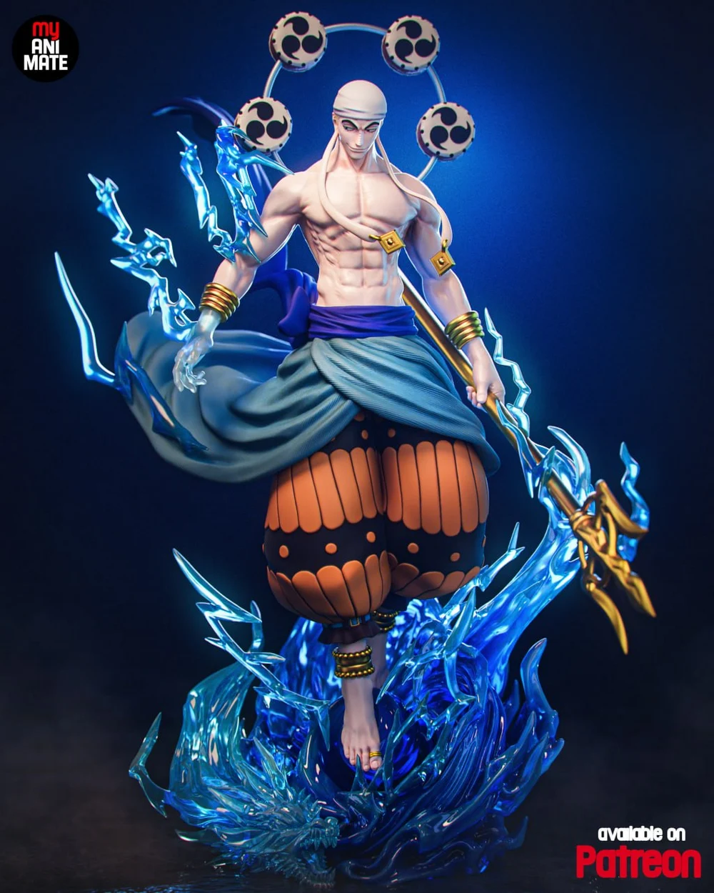 Enel — One Piece 3D printable STL model
