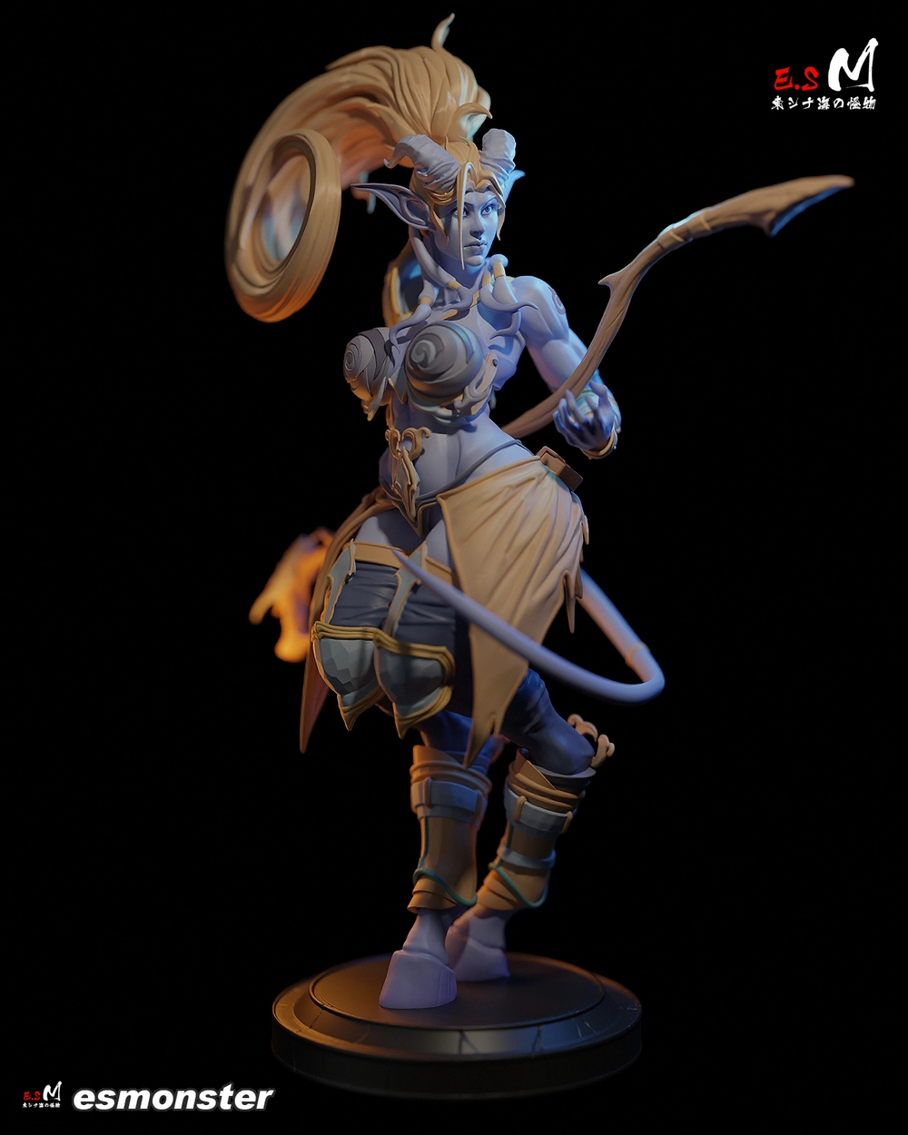 Draenei — World of Warcraft 3D printable STL model