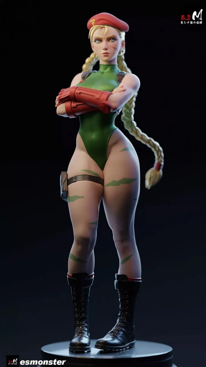 Cammy — Street Fighter 3D printable STL model
